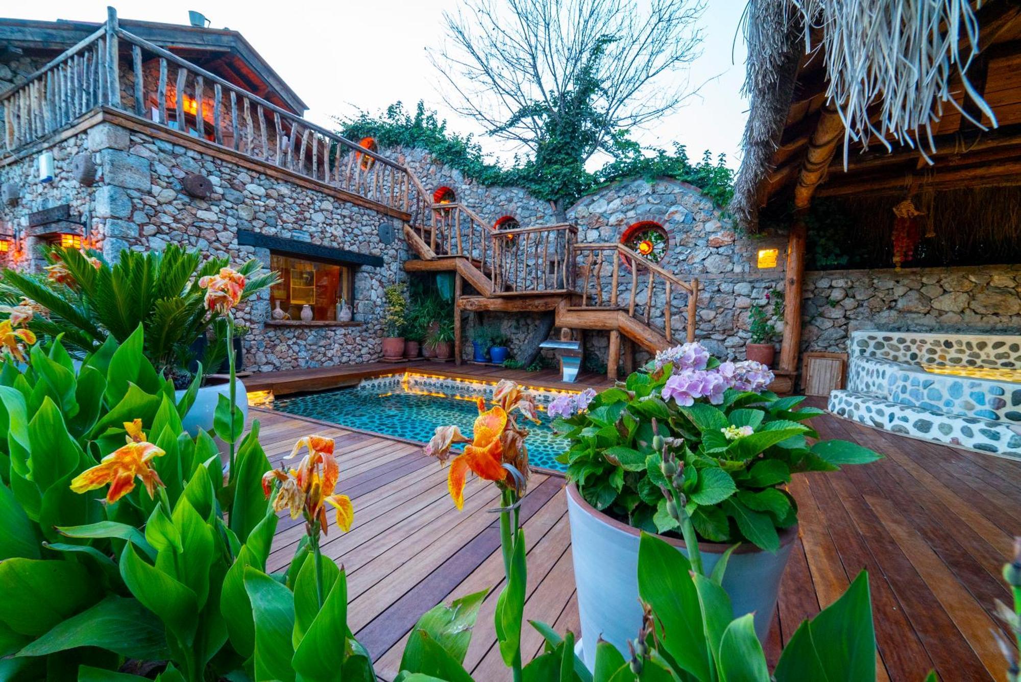 Levissi Lodge Otantic Stone Villa In Kayaköy Dış mekan fotoğraf